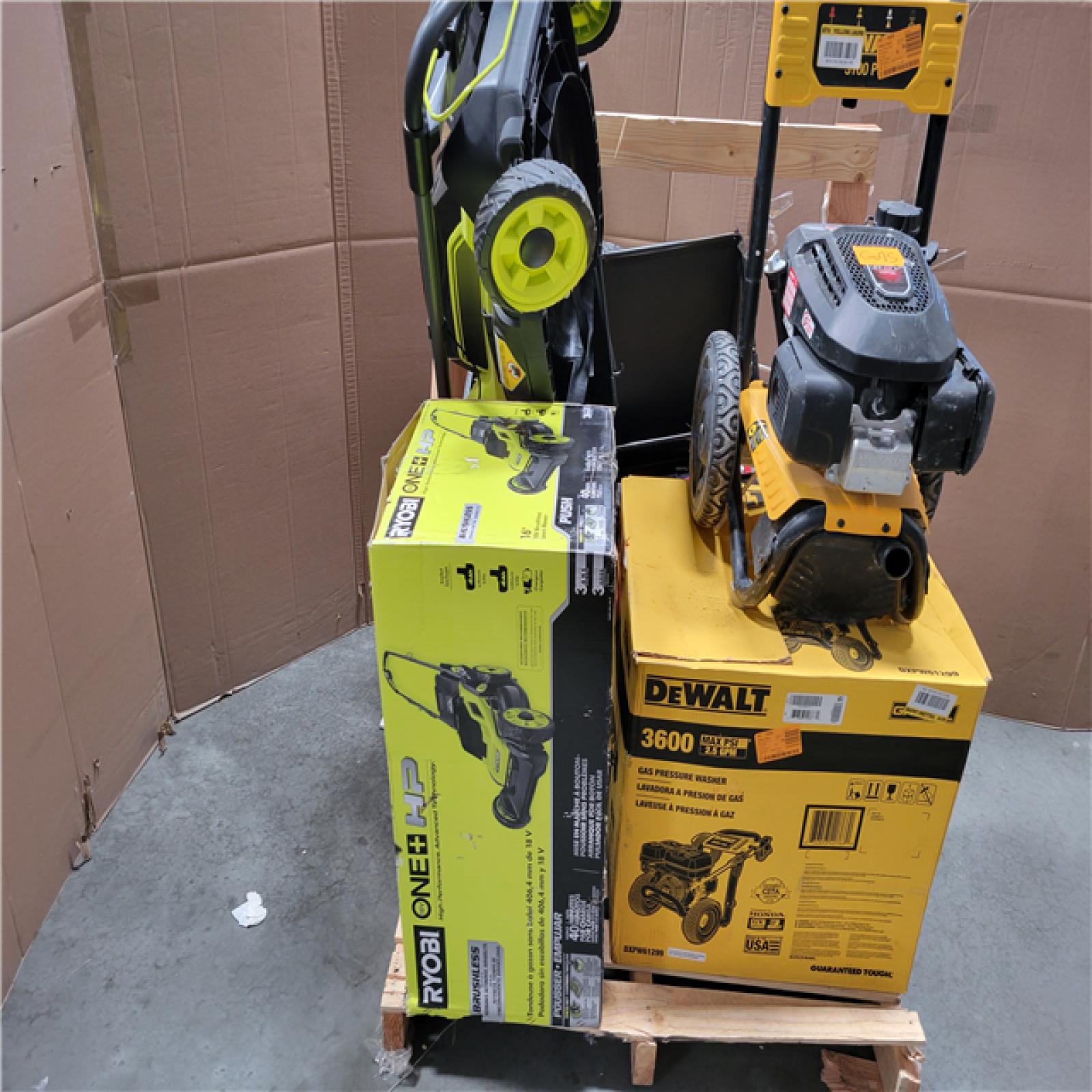 CALIFORNIA AS-IS OUTDOOR POWER EQUIPMENT