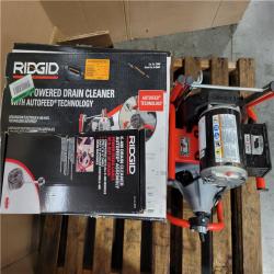 CALIFORNIA AS-IS K-400 POWERED DRAIN CLEANER WITH AUTOFEED TECHNOLOGY