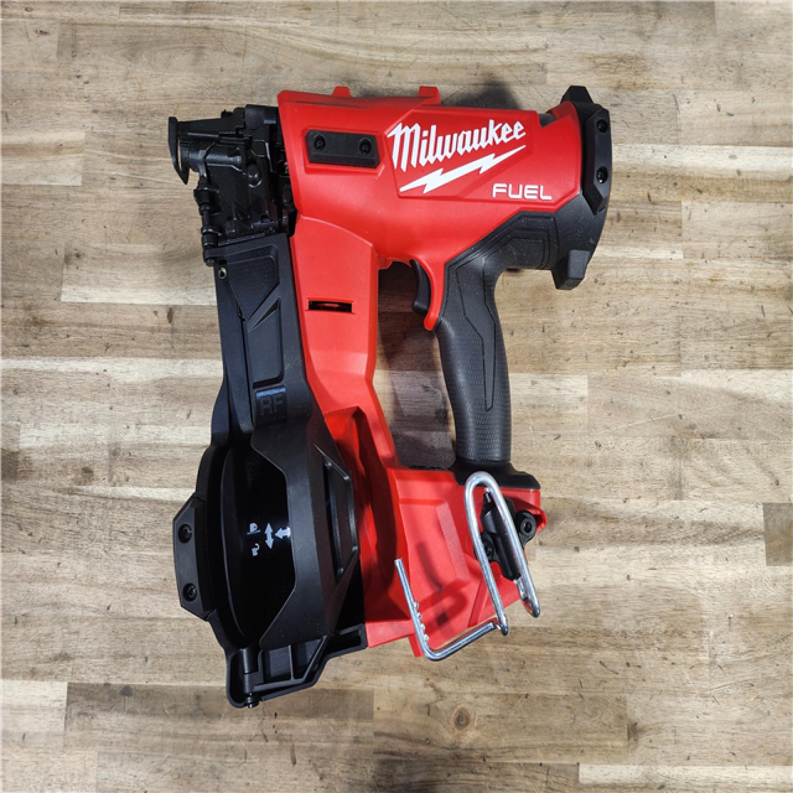HOUSTON LOCATION - AS-IS (APPEARS LIKE NEW) Milwaukee M18 FUEL Coil Roofing Nailer (TOOL ONLY)