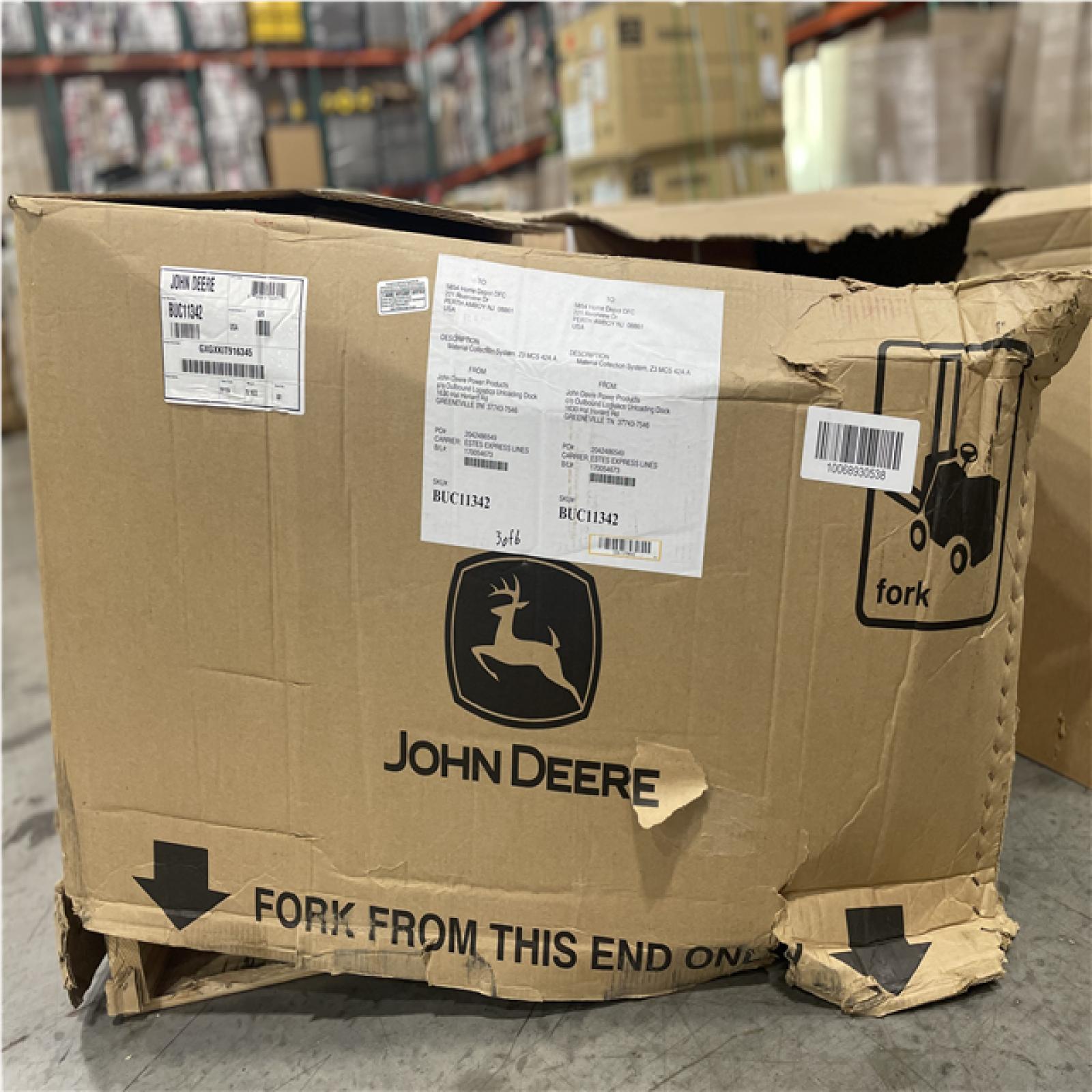 DALLAS LOCATION- JOHN DEERE Zero-Turn Mower 42 in. 6.5 Bushel Twin Bagger for Z300 Series