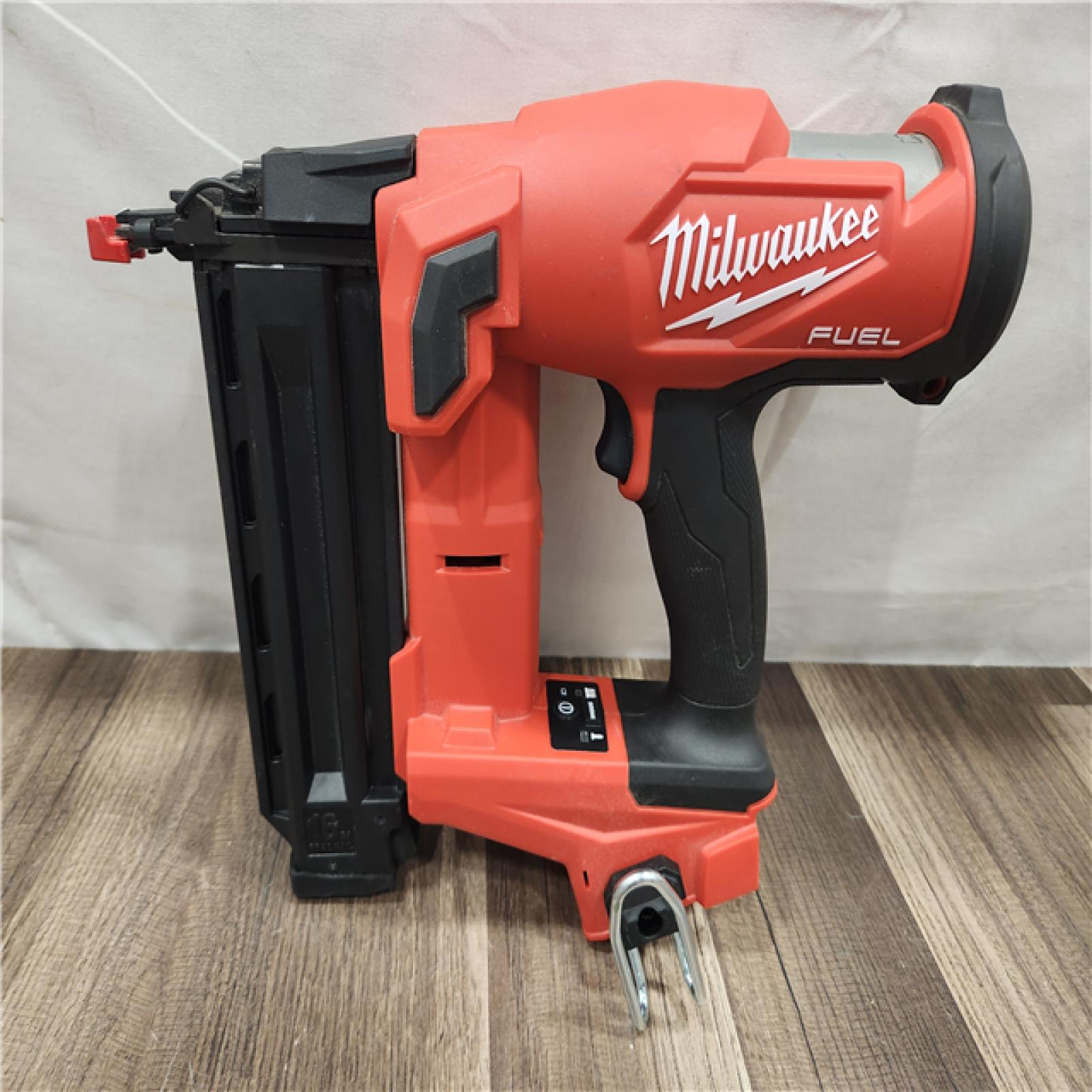 AS-IS- Milwaukee M18 FUEL 18 Gauge Brad Nailer (TOOL ONLY)
