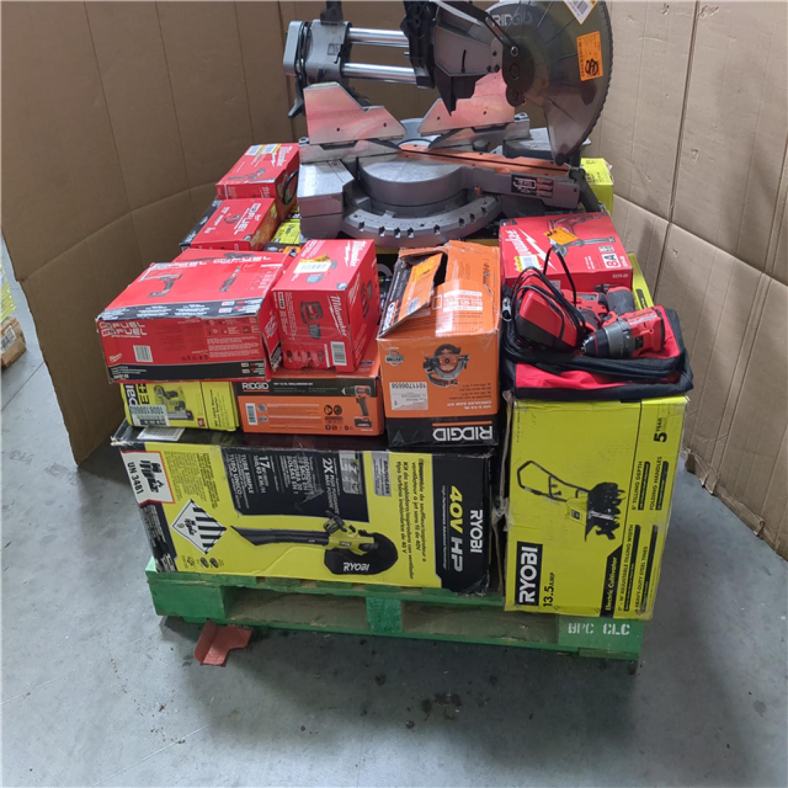 CALIFORNIA AS-IS TOOL PALLET