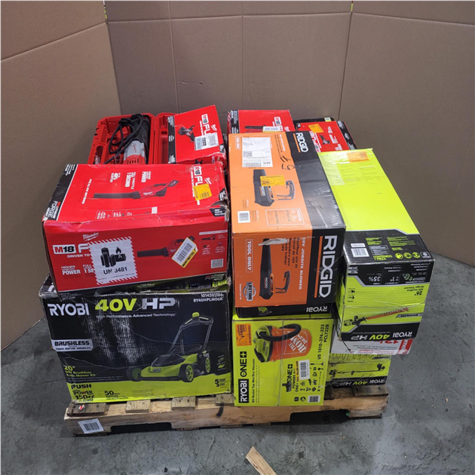 CALIFORNIA AS-IS TOOL PALLET