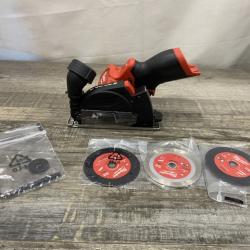 AS-IS Milwaukee  FUEL 12V Lithium-Ion Brushless Cordless 3 in. Cut Off Saw (Tool-Only)