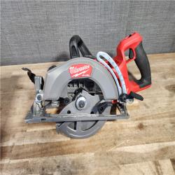 HOUSTON LOCATION - AS-IS MILWAUKEE 7-1/4 REAR HANDLE CIRCULAR SAW (TOOL ONLY)