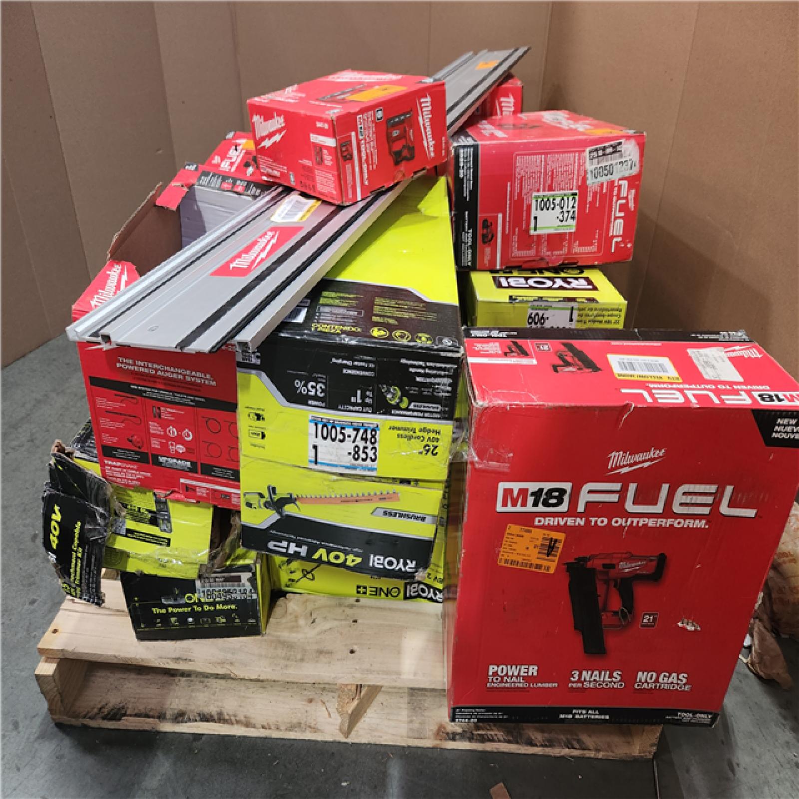 CALIFORNIA AS-IS TOOL PALLET