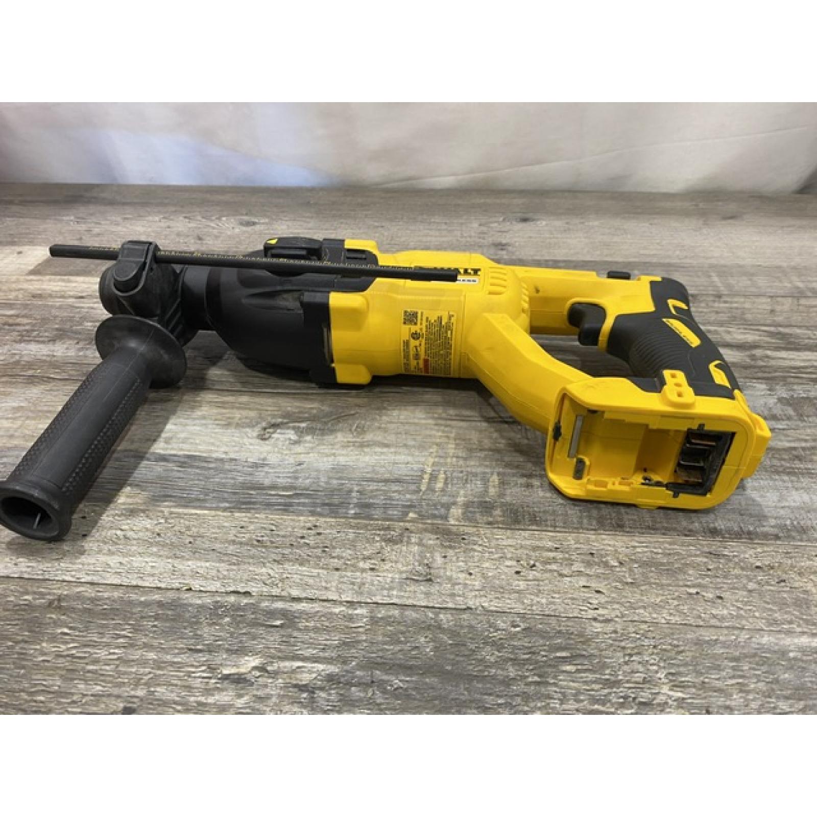 AS-IS DEWALT 20V MAX Cordless Brushless 1 in. SDS Plus D-Handle Concrete and Masonry Rotary Hammer (Tool Only)
