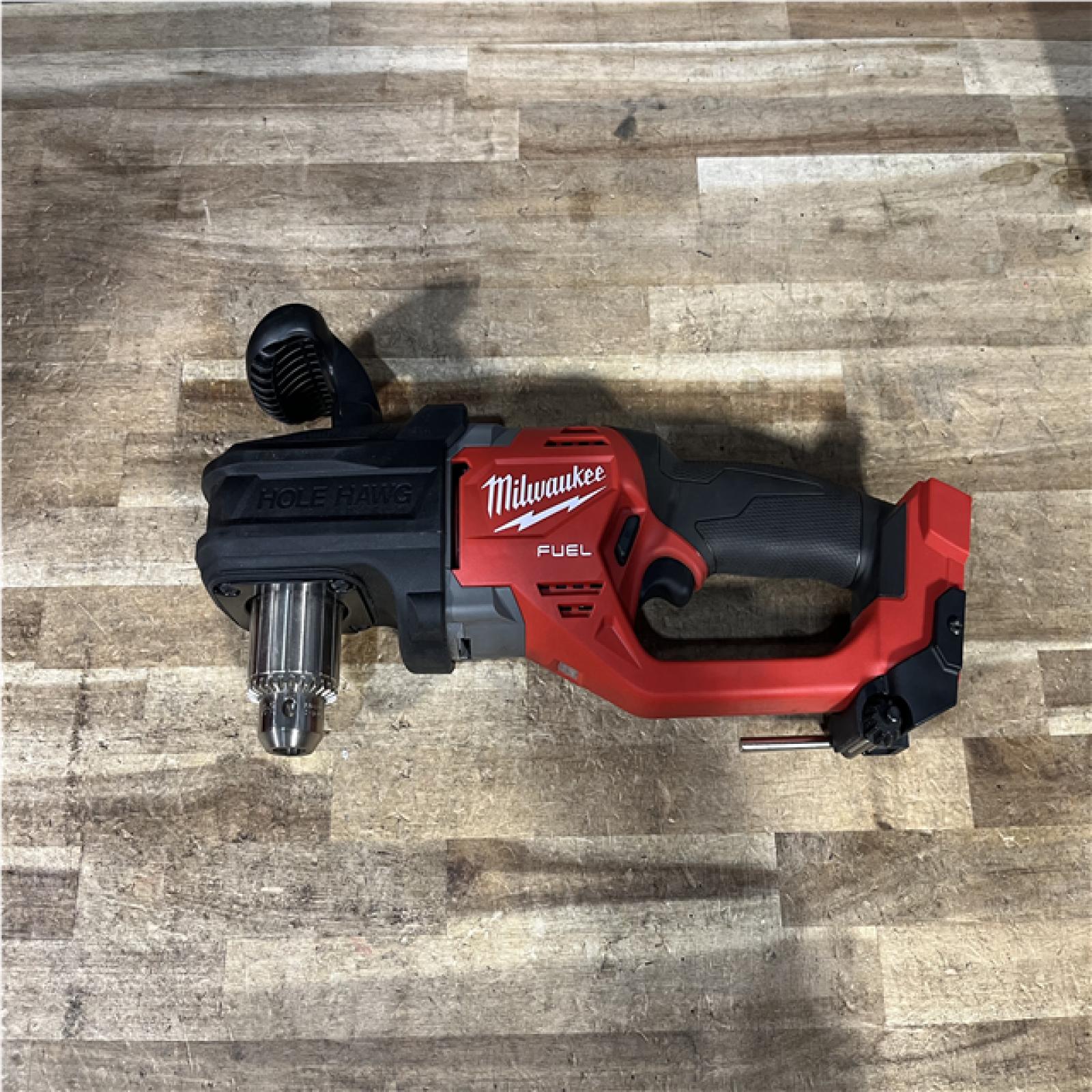 Houston Location AS-IS Milwaukee FUEL GEN II 18V Lithium-Ion Brushless Cordless 1/2 in. Hole Hawg Right Angle Drill (Tool-Only)