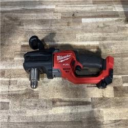 Houston Location AS-IS Milwaukee FUEL GEN II 18V Lithium-Ion Brushless Cordless 1/2 in. Hole Hawg Right Angle Drill (Tool-Only)