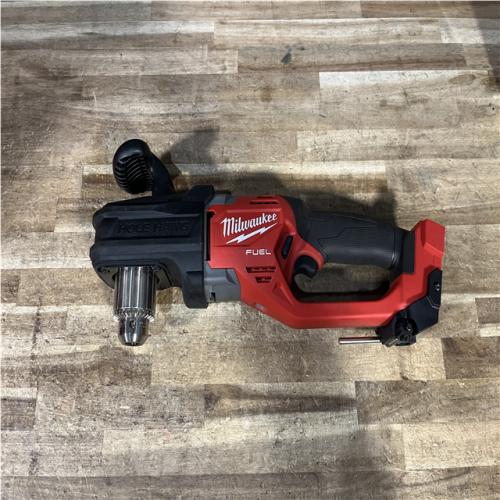 Houston Location AS-IS Milwaukee FUEL GEN II 18V Lithium-Ion Brushless Cordless 1/2 in. Hole Hawg Right Angle Drill (Tool-Only)