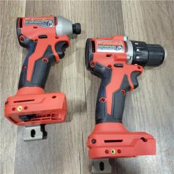 AS-IS.  Milwaukee M18 Compact Brushless 2-Tool Combo Kit