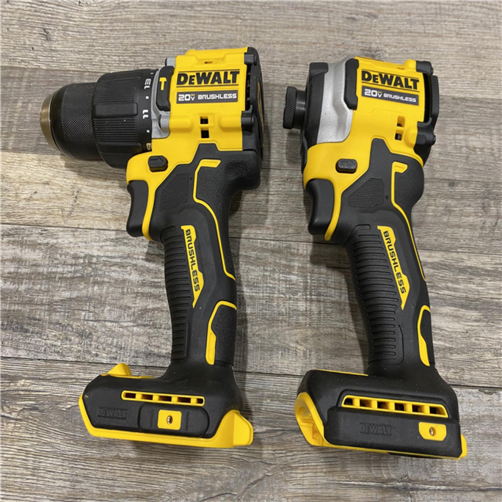 AS-IS DEWALT ATOMIC 20V MAX Lithium-Ion Cordless 2-Tool Combo Kit