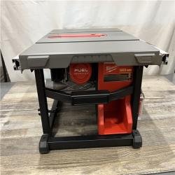 AS-IS Milwaukee FUEL ONE-KEY 18-Volt Lithium-Ion Brushless Cordless 8-1/4 in. Table Saw (Tool-Only)