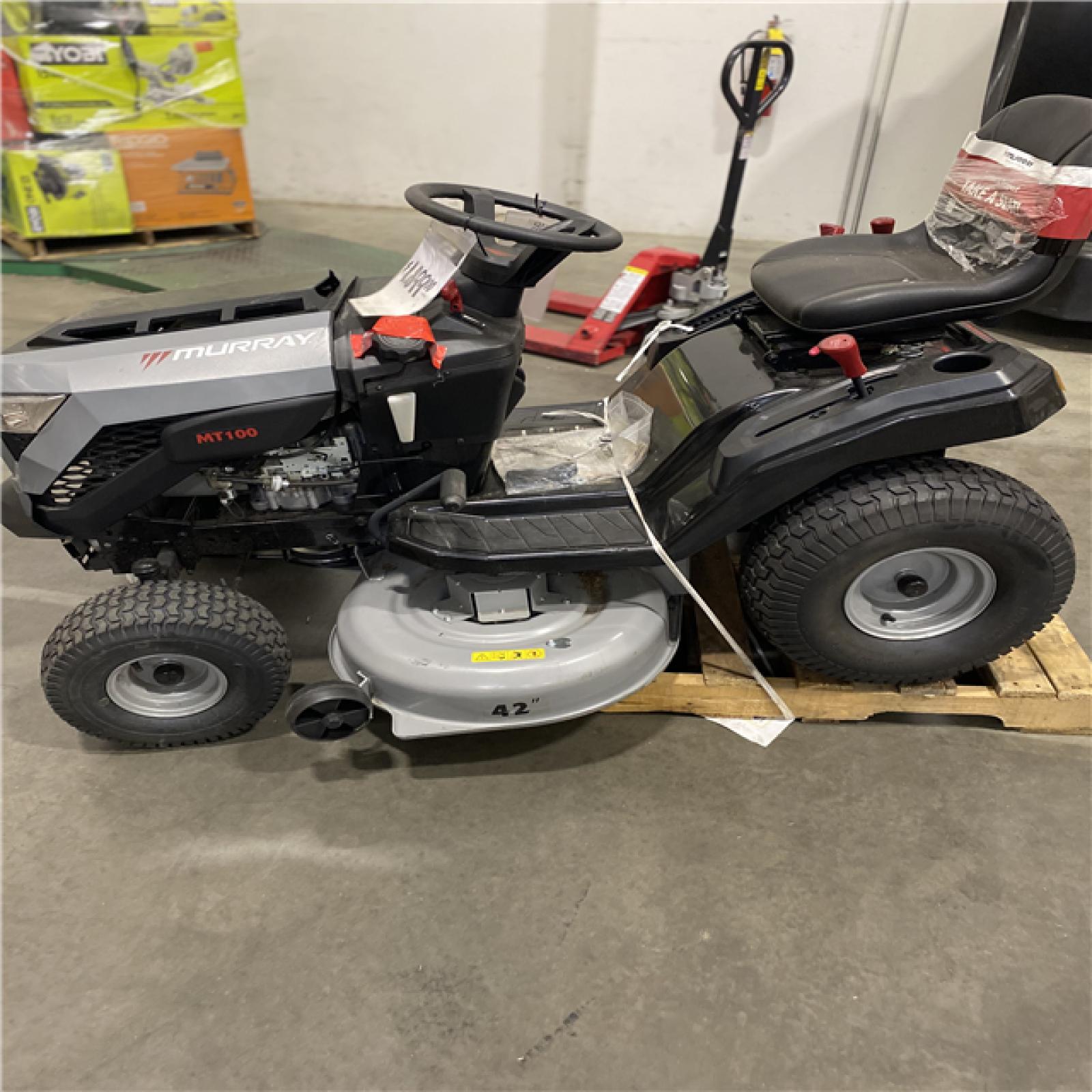Dallas Location - As-Is Murray MT100 42 in.Gas Riding Lawn Tractor Mower