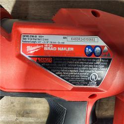 HOUSTON - LOCATION - AS-IS Milwaukee M18 Fuel 18V Brushless 18-Gauge Brad Nailer 2746-20 (Bare Tool)
