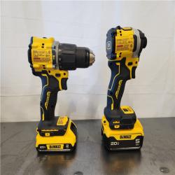 AS-IS- DeWalt 2-Tool Combo Kit W/ (2) BATTERY & CHARGER