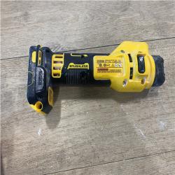 AS-IS DEWALT XR 20V Lithium-Ion Cordless Rotary Drywall Cut-Out Tool (Tool Only)