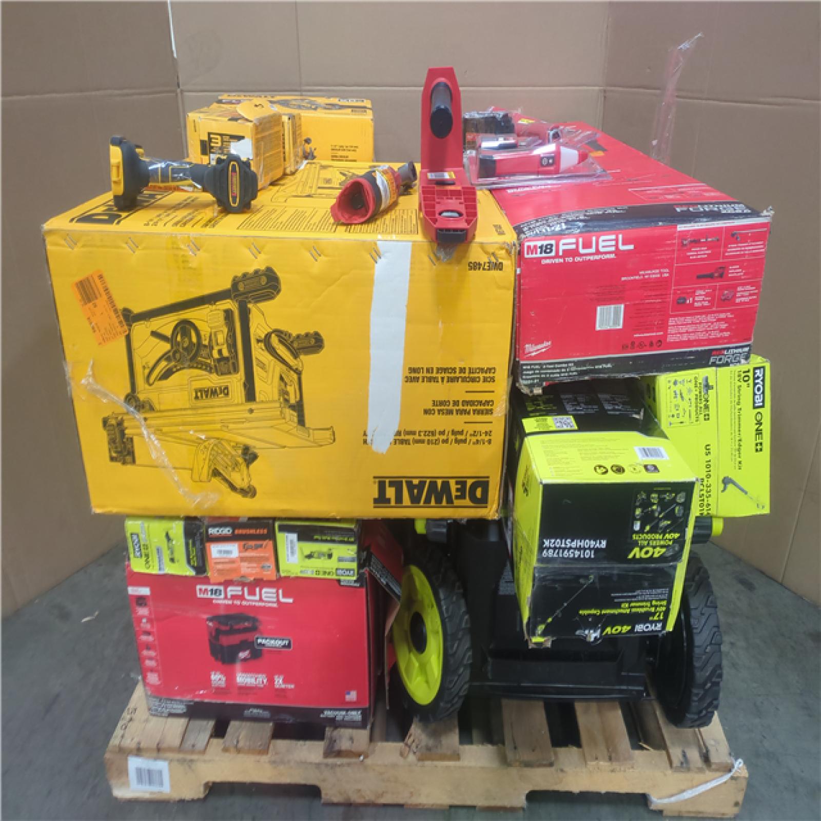 CALIFORNIA AS-IS TOOL PALLET