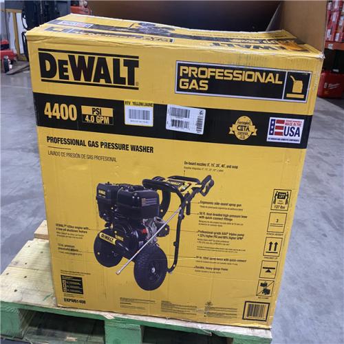 Dallas Location - As-Is DEWALT - 4400 PSI 4.0 GPM Gas Pressure Washer