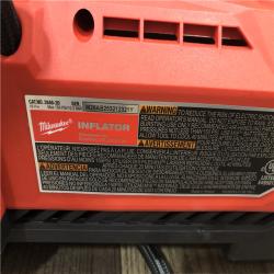 AS-IS Milwaukee 18-Volt Lithium-Ion Cordless Electric Portable Inflator (Tool-Only)