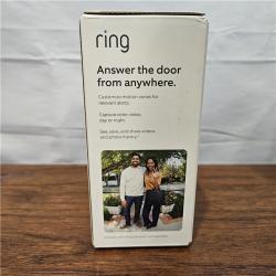 NEW! Ring - Battery Doorbell Smart Wifi Video Doorbell - Battery-Powered with Head-to-Toe Video, Live View, and Two-Way Talk - Satin Nickel