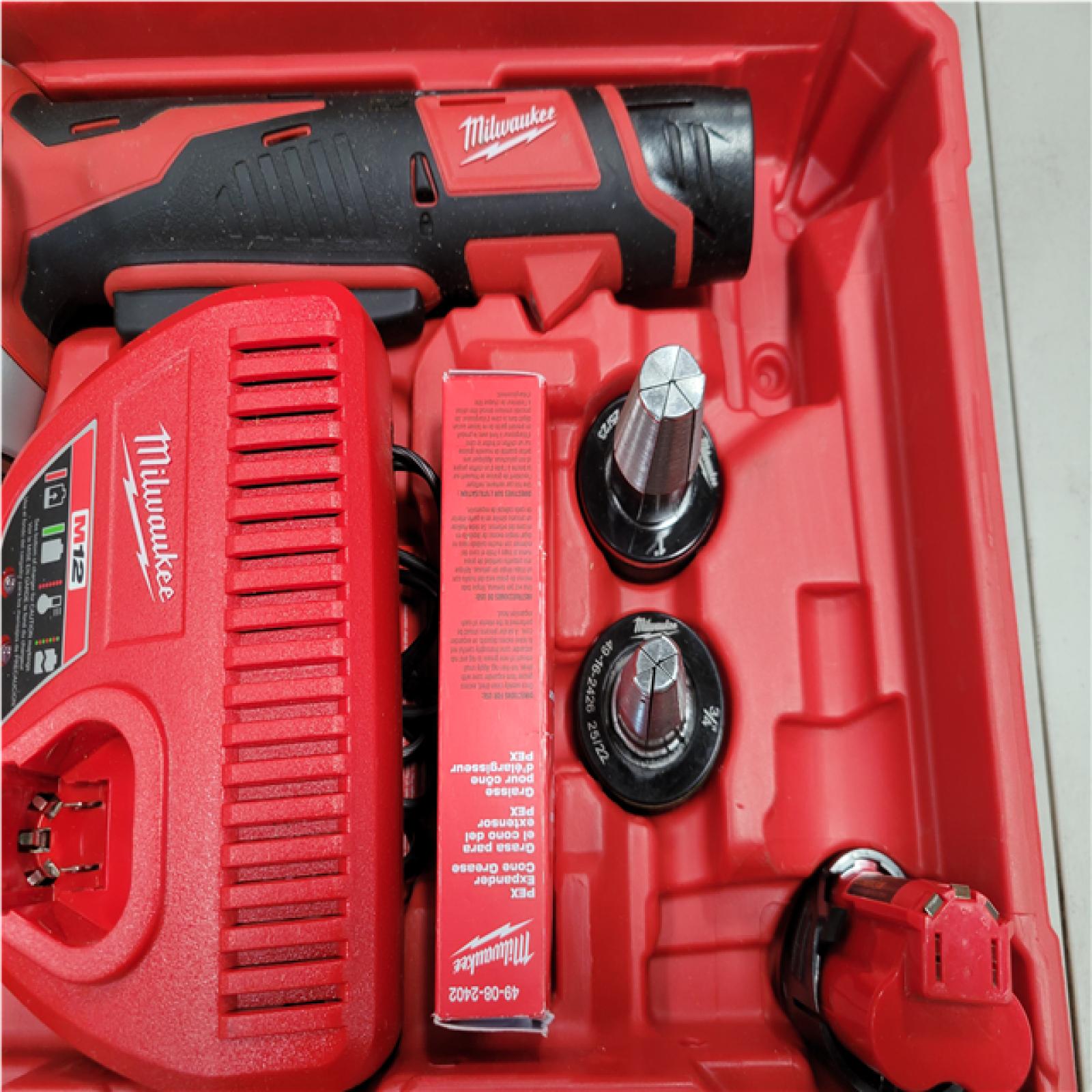 CALIFORNIA AS-IS MILWAUKEE M12 PEX EXPANDER KIT