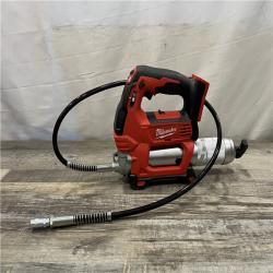 AS-IS Milwaukee 18V Lithium-Ion Cordless Grease Gun 2-Speed (Tool-Only)