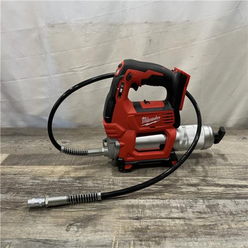 AS-IS Milwaukee 18V Lithium-Ion Cordless Grease Gun 2-Speed (Tool-Only)