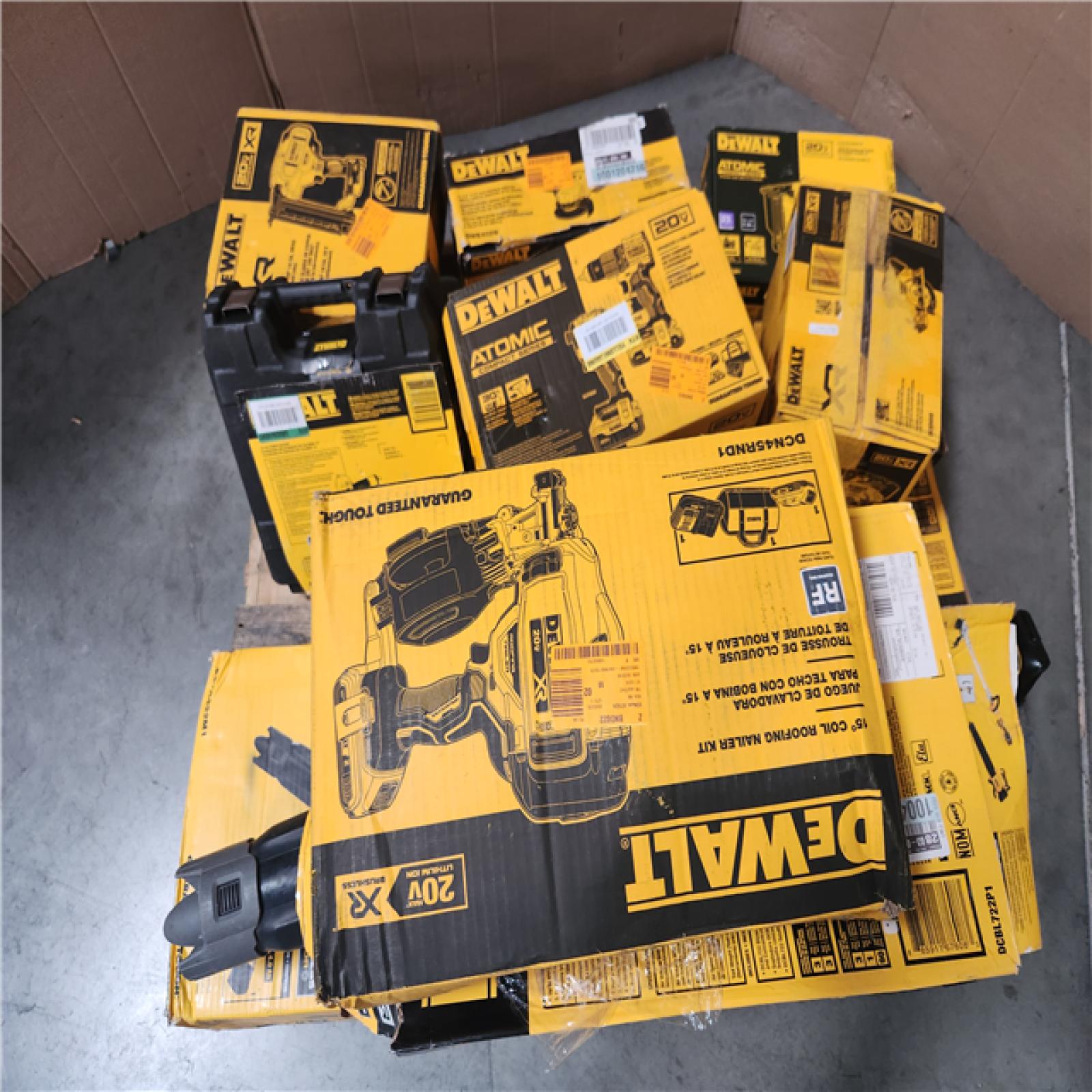 CALIFORNIA AS-IS TOOL PALLET