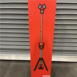NEW - Milwaukee 18-Volt Lithium-Ion Cordless 6 000 Lumens Rocket Dual Power Tower Light with Charger (Tool-Only)
