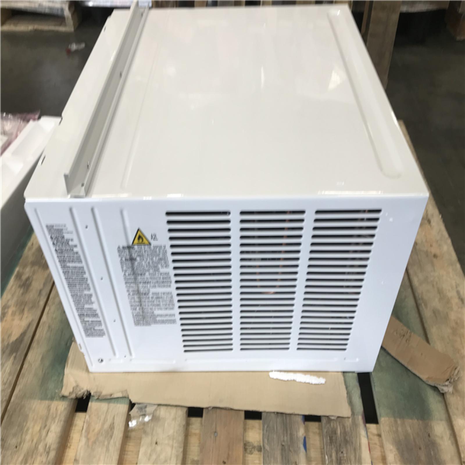 California AS-IS LG 14,000 BTU 115-Volt Dual Inverter Smart Window Air Conditioner LW1522IVSM Cools 800 Sq. Ft. with Remote, Wi-Fi Enabled