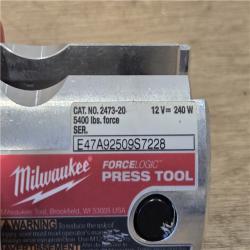 AS-IS Milwaukee 12-Volt Lithium-Ion Force Logic Cordless Press Tool Kit