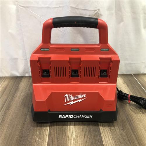 AS-IS Milwaukee 18V Lithium-Ion PACKOUT 6-Port Rapid Charger