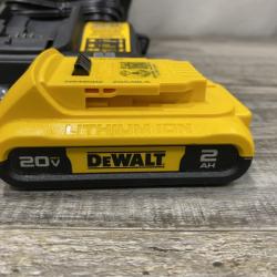 AS-IS DEWALT Atomic 20V Lithium-Ion Cordless Compact 1/2 in. Drill/Driver Kit