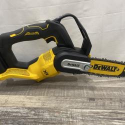 AS-IS DEWALT 20V MAX 8 in. Brushless Cordless Battery Powered Pruning Chainsaw (Tool Only)