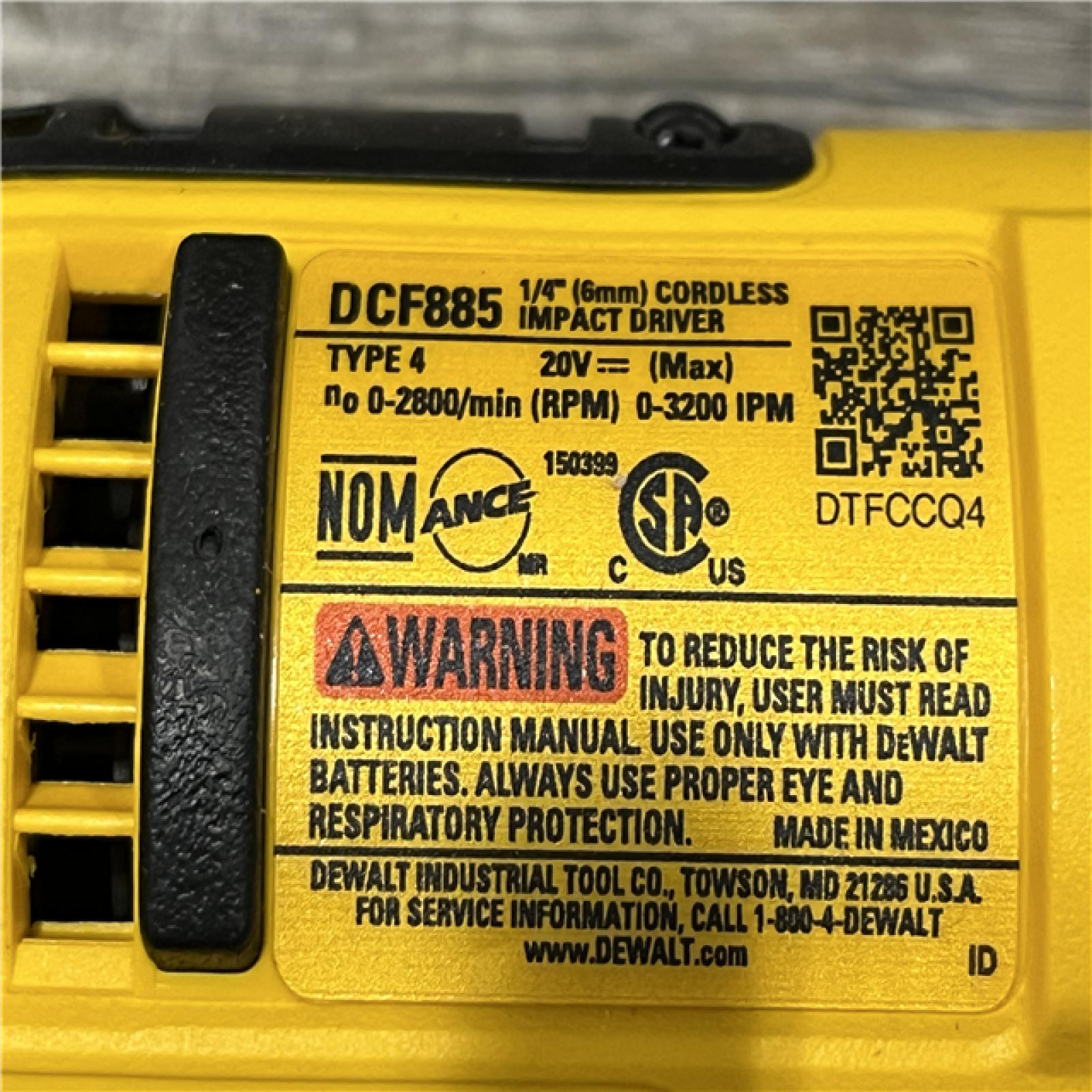 AS-IS DEWALT 20V MAX Cordless Drill/Impact 2 Tool Combo Kit