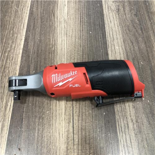 AS-IS Milwaukee FUEL 12-Volt Lithium-Ion Brushless Cordless High Speed 3/8 in. Ratchet (Tool-Only)