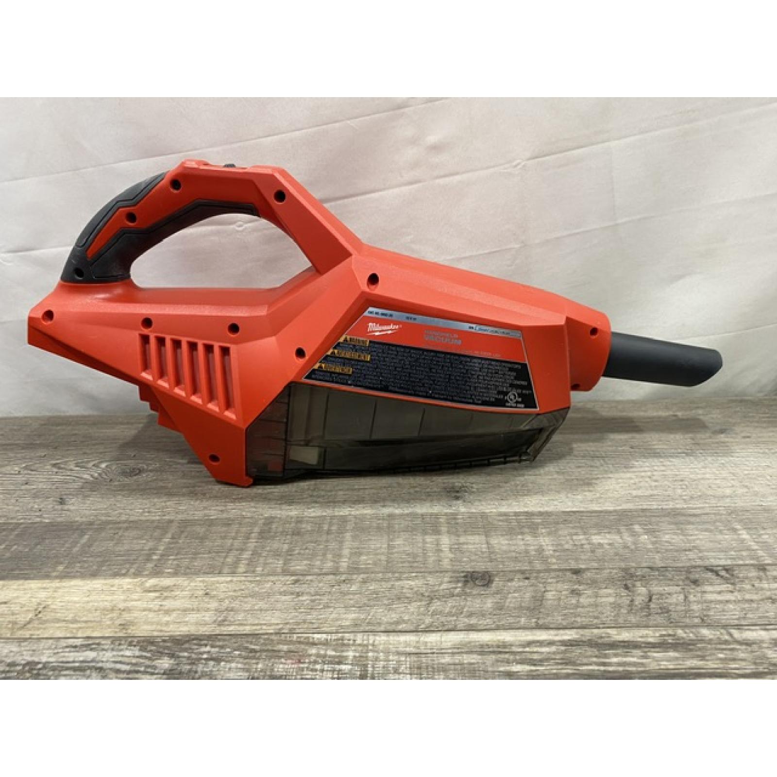 AS-IS Milwaukee 18-Volt Lithium-Ion Brushless Bagless Cordless HEPA Handheld Vacuum