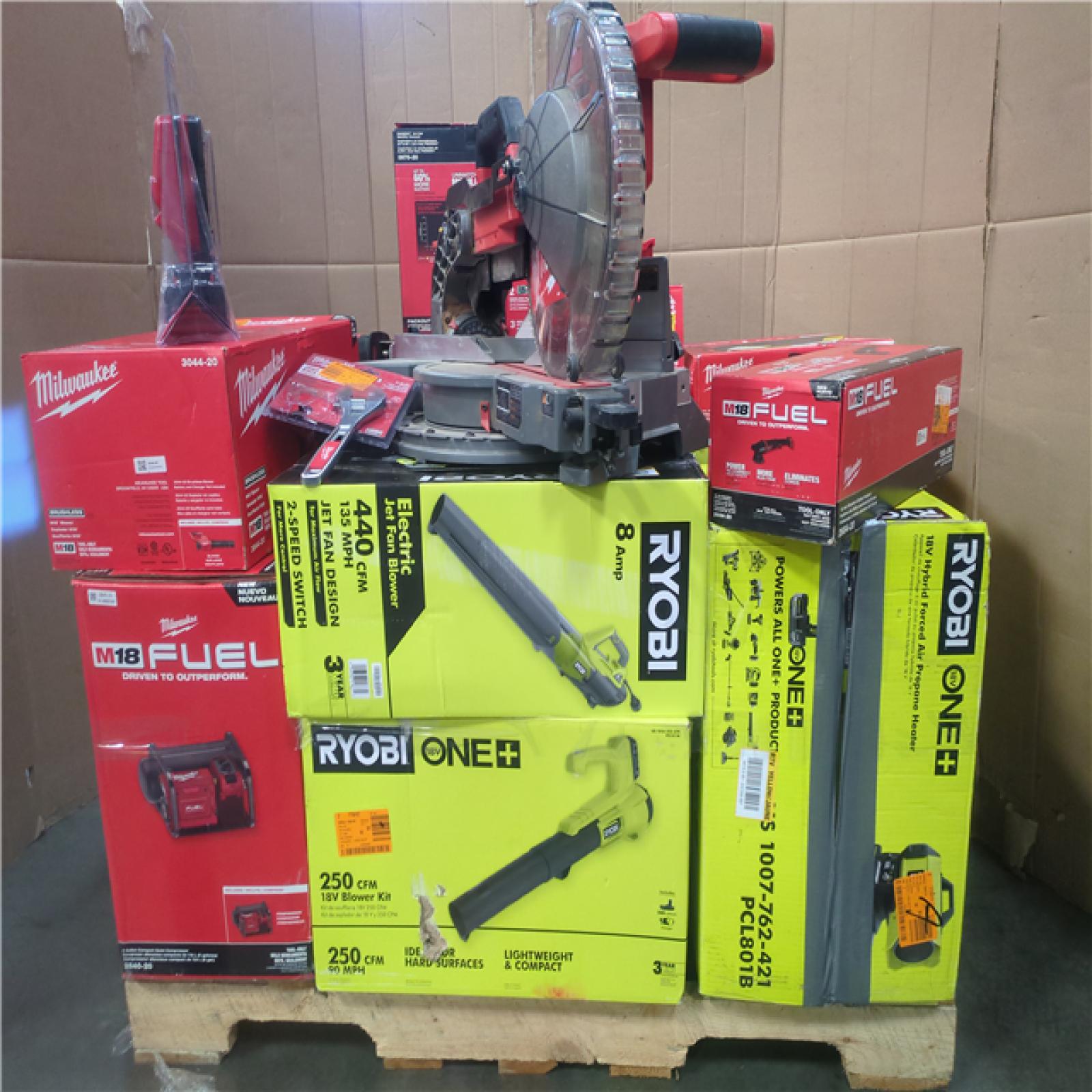 CALIFORNIA AS-IS TOOL PALLET