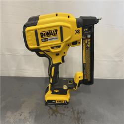 AS-IS - DeWALT 20V MAX XR Lithium-Ion Cordless 18-Gauge Narrow Crown Stapler Kit