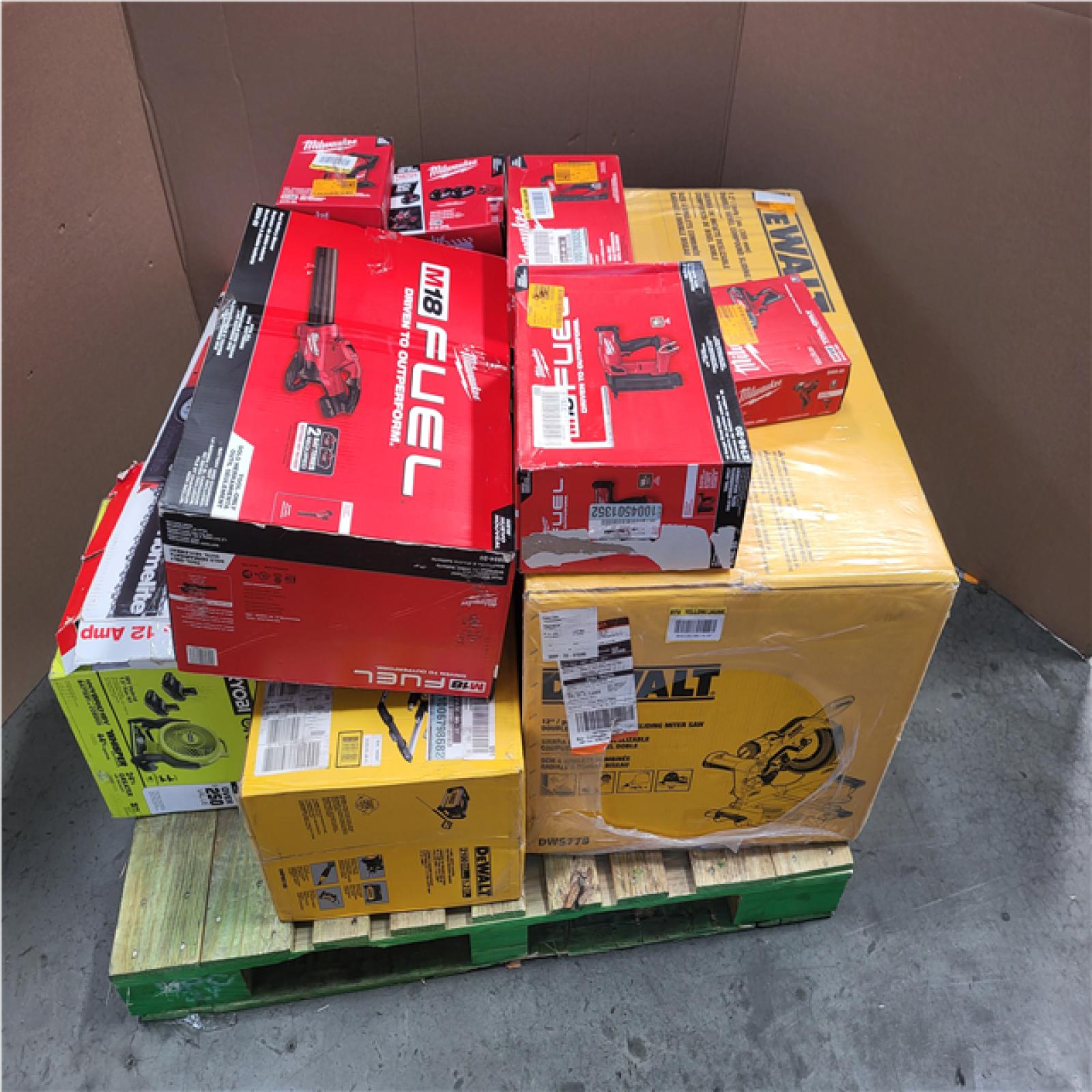 CALIFORNIA AS-IS TOOL PALLET
