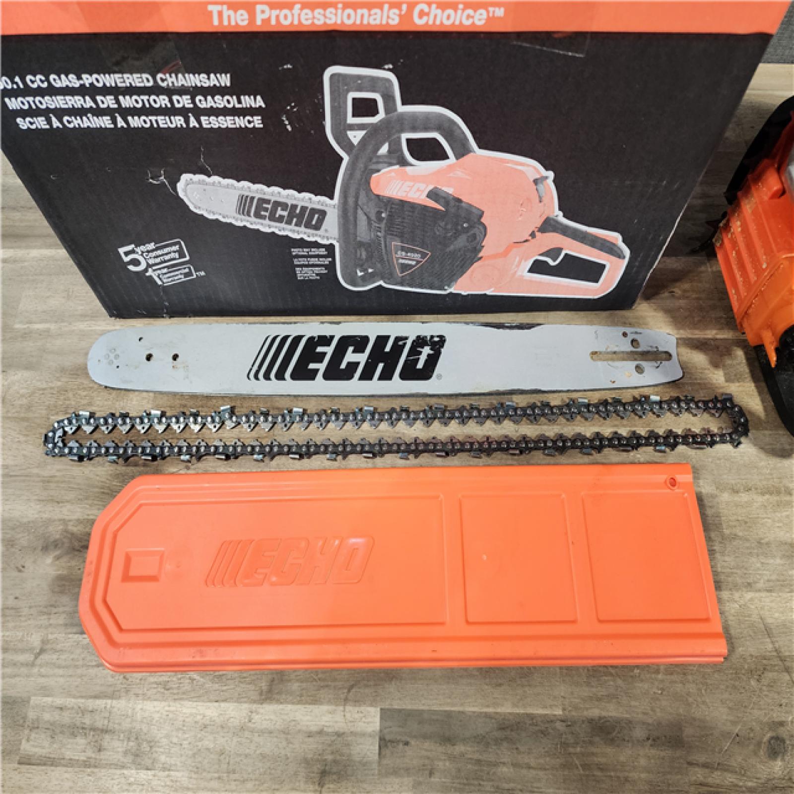 HOUSTON LOCATION - AS-IS ECHO 20 in. 50.1 Cc 2-Stroke Gas Rear Handle Chainsaw