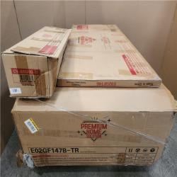 Phoenix NEW Premium Home Solutions 4-Piece Black Metal Outdoor Patio Conversation Set with Rocking Chairs  Marbling Coffee Table and Beige Cushions