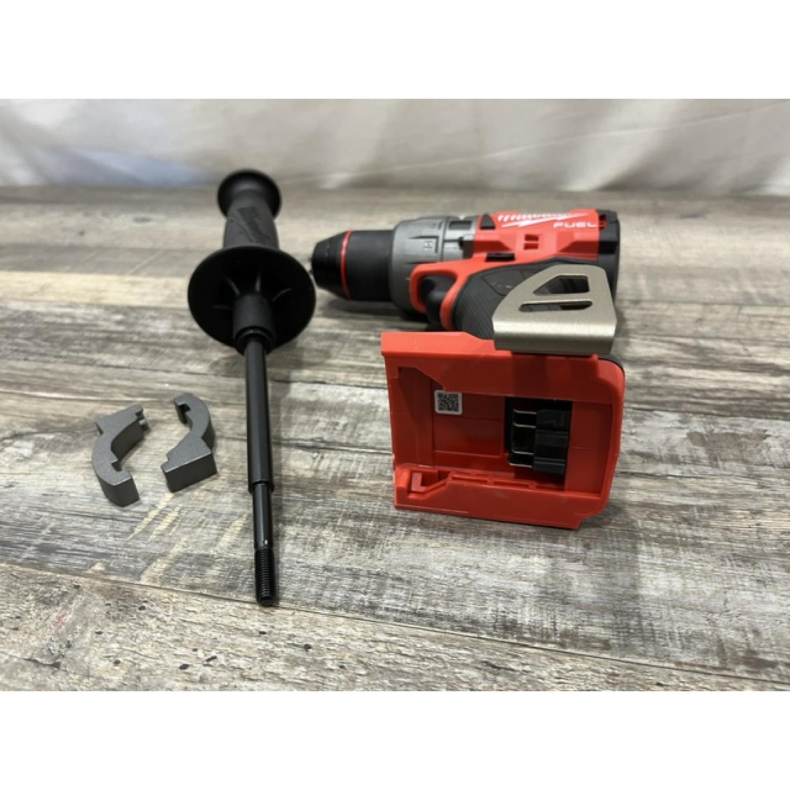 AS-IS Milwaukee FUEL 18V Lithium-Ion Brushless Cordless 1/2 in. Hammer Drill/Driver (Tool-Only)
