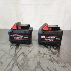 AS-IS- M18 18V Lithium-Ion REDLITHIUM FORGE XC 8.0 Ah Battery Pack (2-Pack)