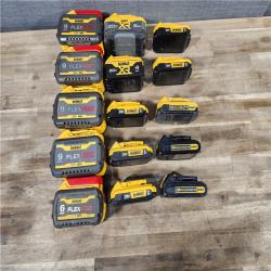 HOUSTON LOCATION - AS-IS DEWALT BATTERY PACK QTY - 15