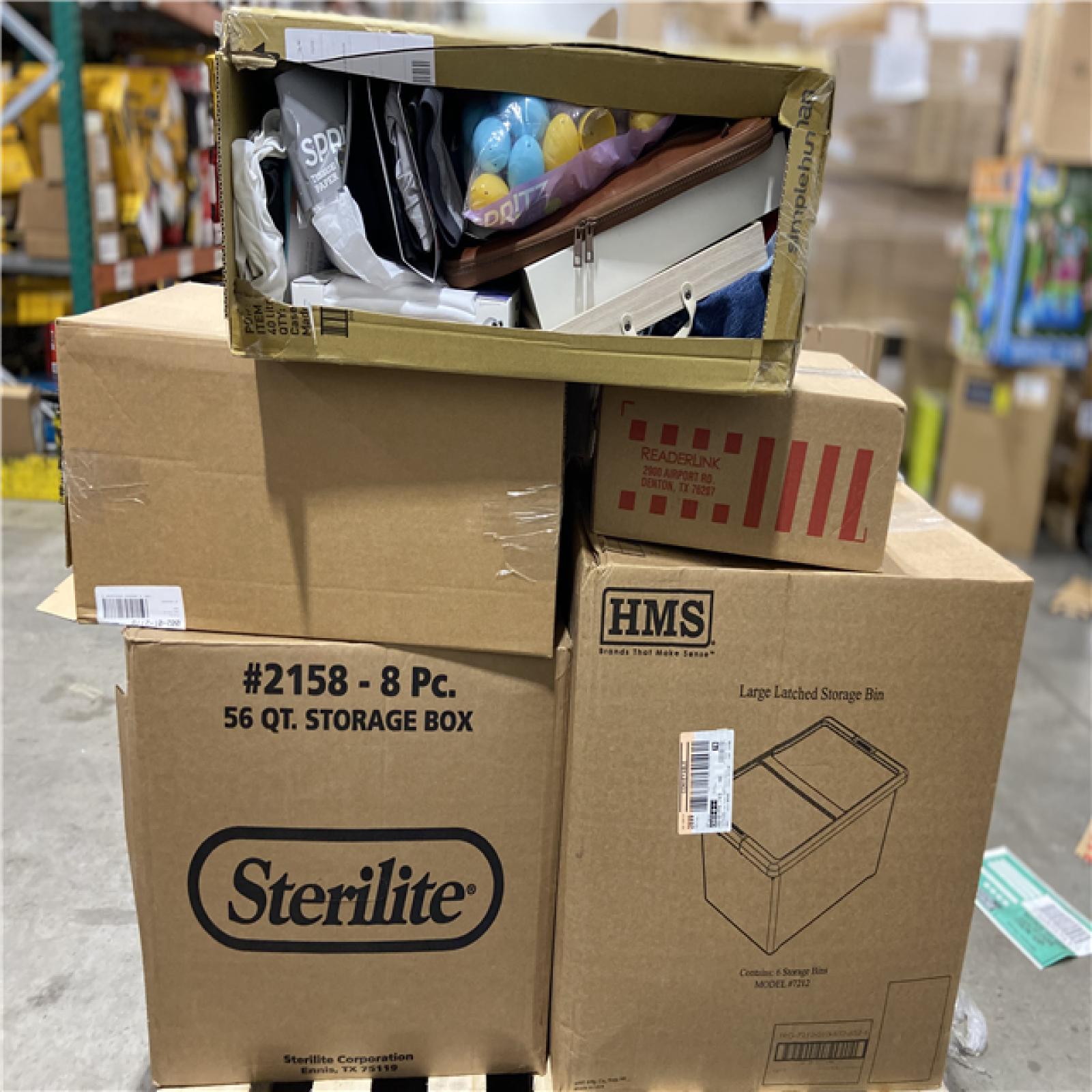 DALLAS LOCATION - BULLSEYE CLOTHING, HOME GOODS - LOT OF 2
