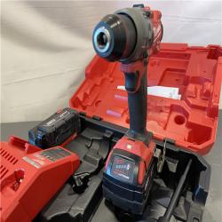 AS-IS - Milwaukee M18 FUEL 18V Lithium-Ion Brushless Cordless 1/2 in. Hammer Drill Driver Kit