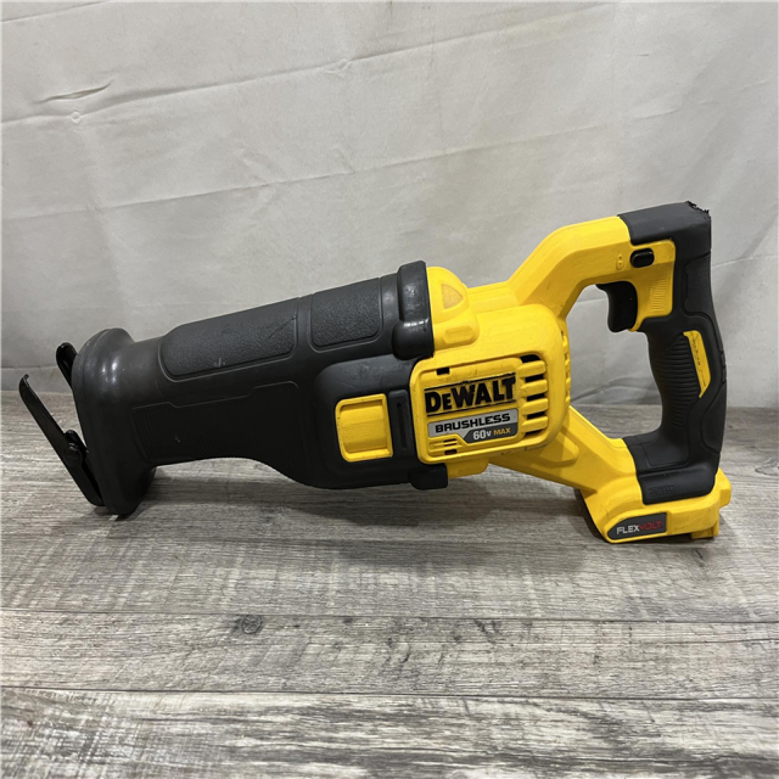 AS-IS DEWALT FLEXVOLT 60V MAX Cordless Brushless Reciprocating Saw (Tool Only)