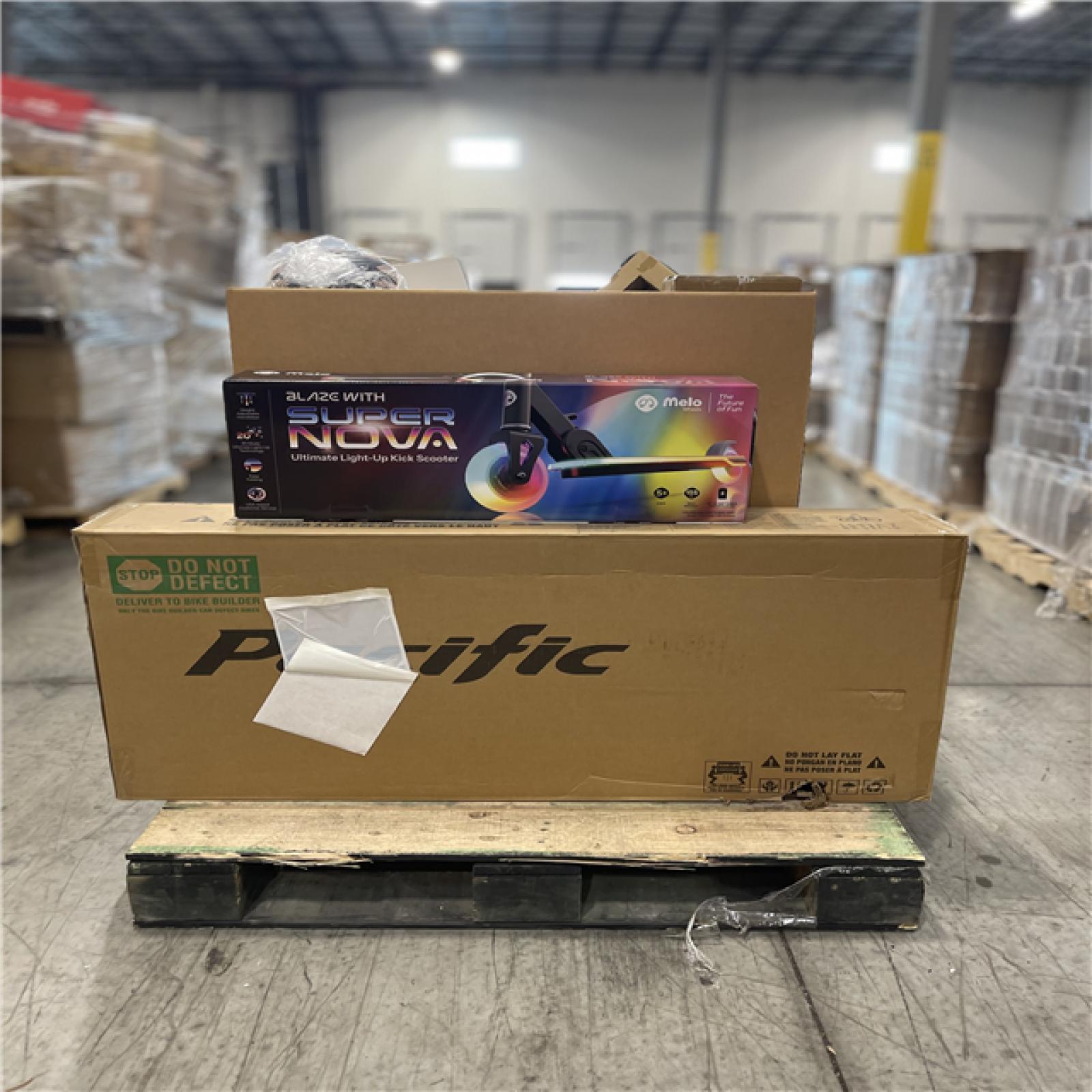 DALLAS LOCATION- NEW!- BULLSEYE MIXED PALLET